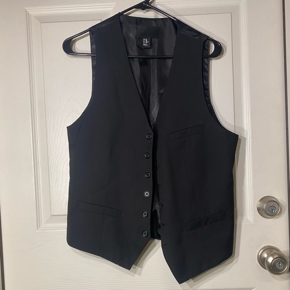 H&M black vest size38R